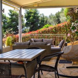 Belvedere Rare&Peaceful 2BR home+stunning sea view, hotel a Tolo