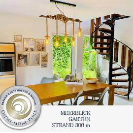 FeWo MEERESBRISE - Familie- Hunde - Strandnah - Garten-Seeblick - Sauna & Wellness