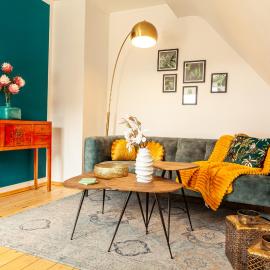 nidusROOMS: Art Déco Apartment nähe Heidelberg, hotell sihtkohas Leimen