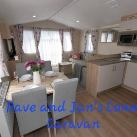 Dave and Jan's Conwy Caravan-Bryn Morfa, hotel in Deganwy