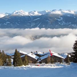 Ski-in Apartment in Anzere, hotel em Anzère