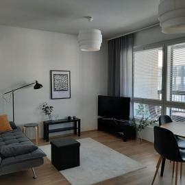 Premium kaksio Rauman keskustassa, parveke ja sauna
