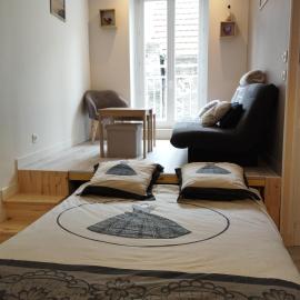 House of twenty- Studio paisible à Dieppe plage et gare à pied - situé rue piétonne - wifi - draps et serviettes inclus -