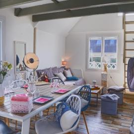 Maison Roudoudou - Charmante maison à moins de 300m de la plage, hotel in Saint-Germain-sur-Ay