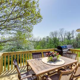 Williamstown Vacation Rental: Private Deck & Yard