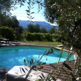 maison de vacances avec piscine