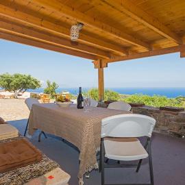 Two little houses with panorama view, hotel u gradu 'Kitera'