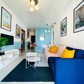 Sea&CityView 2-bedroom Fully Furnished Apartment Forest City #freeWIFI, hotel in Gelang Patah