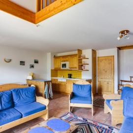 Charmant Appartement 4 pièces à Vallandry, accepte animaux