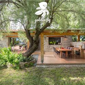 Villa Menie - Golden Fig Sykia lodge – hotel w mieście Paralia Sikias