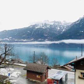 Lake facing Studio, hotel din Niederried