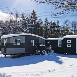 富士山下Trailer House-A, Hotel in Narusawa