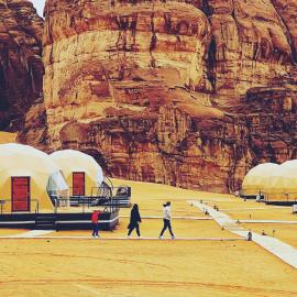 Montana Camp wadi rum, hotel v destinaci Wadi Rum