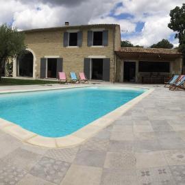 Provençal bastide in Uzès