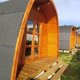 Bungalow 3 personas - Camping Playa de Tapia, hotel in Tapia de Casariego