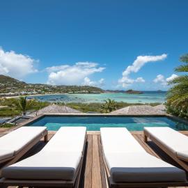 Villa Essenia - Vue Lagon avec Piscine