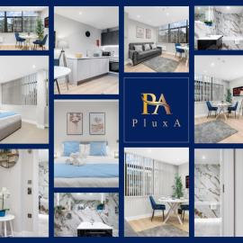 Pluxa Larimar - Spacious Apt with Private Entrance, Workspace & Wi-Fi