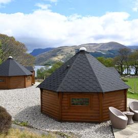 Leven View Lodges near Glencoe No1 Carness