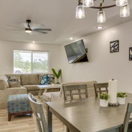 3 Mi to Shipman Beach! Family Getaway w/ Patio