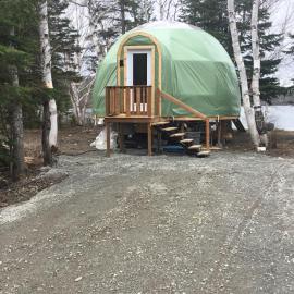 dôme près du lac, hotel di Saint-Narcisse-de-Rimouski