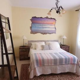 Casa María con jardín, aparcamiento y vistas al mar – hotel w mieście Fisterra