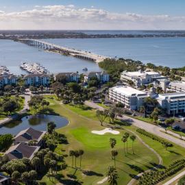 Marriott Hutchinson Island Resort & Beach Villas, Golf & Marina，斯圖爾特的飯店