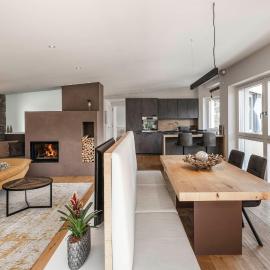 Dolomites Alpin Penthouse, 90qm, privat Sauna - privat Whirlpool