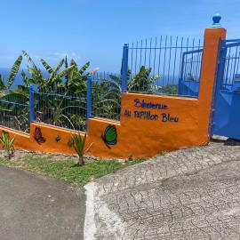 Le Papillon Bleu, hotel in Bouillante