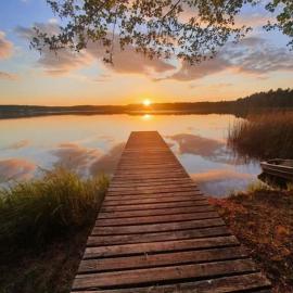 Bungalow direkt am See, mit eigenem Boot, hotel a Roding