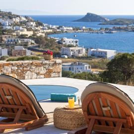Syros Grace eco-Villa with Jacuzzi & Stuning Views