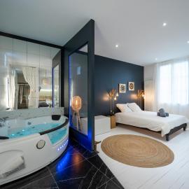 LOFT Clim - Jacuzzi Centre Gare - Parking gratuit