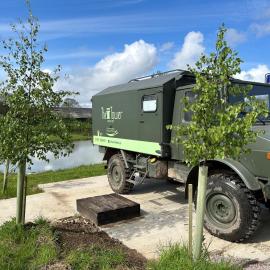 Unimog - army ambulance, hotel a Friskney