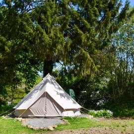 L'Angeberdière - Tente nature au calme, hotell sihtkohas Saint-Mars-sur-la-Futaie