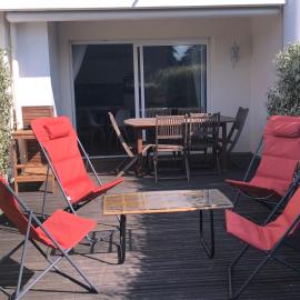 T2 Rez de jardin piscine parking La Baule, hotel a Guérande