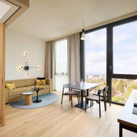 Adina Apartment Hotel Geneva, hotell i Genève