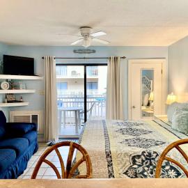 Sugar Beach 122 by ALBVR - Nice Studio condo with new sofa, AC and 32 inch Smart TV