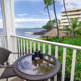 Amazing Lagoon & Garden Front Condo with Stunning Ocean Views -Hale Kona Kai 209 by Casago Kona