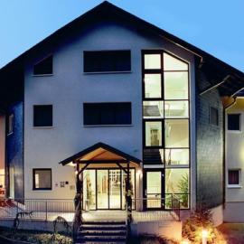 Hotel Am Wald -GARNI-、Elgersburgのホテル