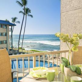 Ocean View Condo, Stunning Views! - Kona Reef E-22 by Casago Kona