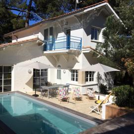 Villa moderne 4 chambres, piscine chauffée, Wi-Fi, proche plage et commerces, Arcachon - FR-1-374-147