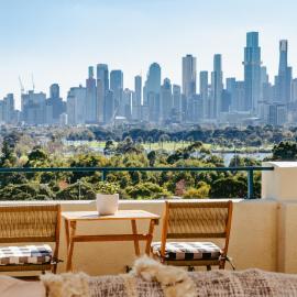 Spectacular views over Albert Park