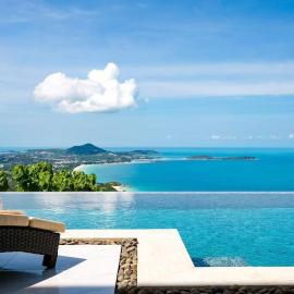 Villa Majesta Amazing View luxury 4br Pool villa, hotelli Koh Samuilla