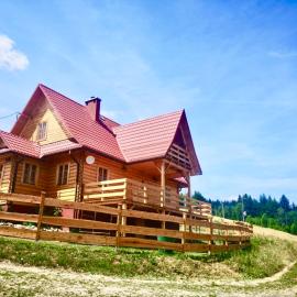 Chata z widokiem na Babią Górę
