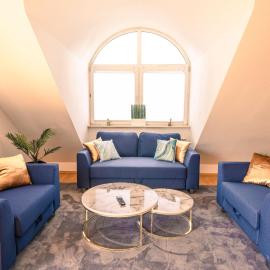 Penthouse-Suite near University, viešbutis Gysene