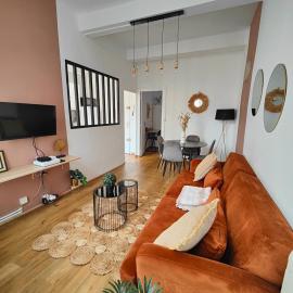 Charmant T2 atypique, rénové, confortable, hotel a Béziers