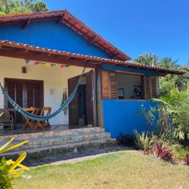 Casa nos Algodoes, imersa na natureza