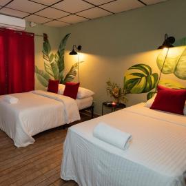 Hostel, Café & Garden Travelers, hotel di Santiago