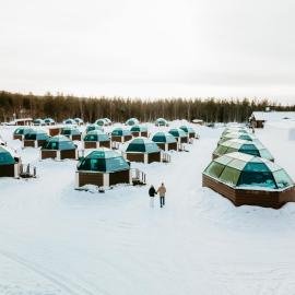 Sinettä में, होटल Arctic SnowHotel & Glass Igloos