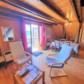 Chalet cosy 6 pers. à Saint-Michel-de-Chaillol - balcon sud, 3 chambres, animaux admis - FR-1-393-128, hotel in Saint-Michel-de-Chaillol