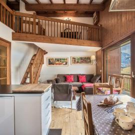 Appartement 3 pièces Megève - Animaux admis, Parking inclus